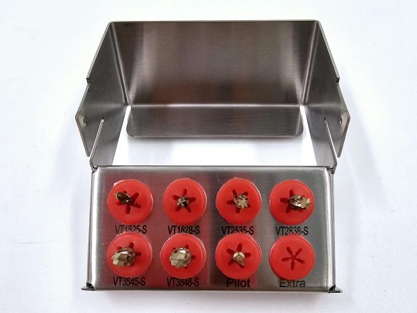 کیت اسئودنسیفیکیشن (فرز کوتاه) | Osseodensification Short burs kit - Image 2