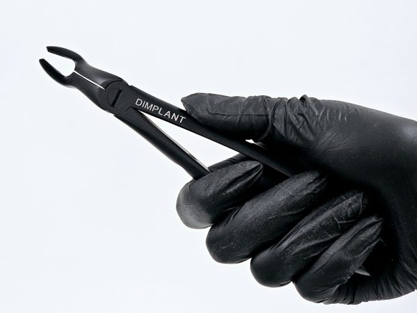 ست فورسپس 10 عددی مشکی دیمپلنت | DIMPLANT Dental Extraction Forceps set of 10 black - Image 3