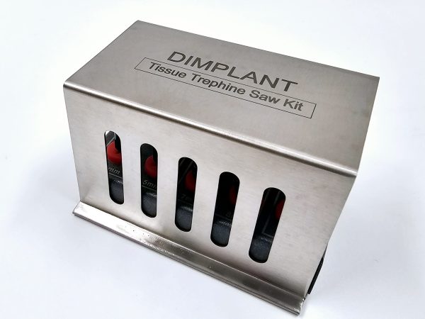 کیت تیشو پانچ - ترفاین - اره دیمپلنت | DIMPLANT tissue punch - trephine - saw disk kit - Image 4