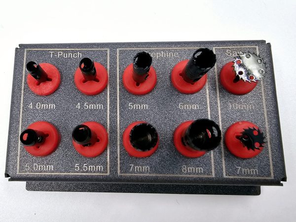 کیت تیشو پانچ - ترفاین - اره دیمپلنت | DIMPLANT tissue punch - trephine - saw disk kit - Image 2