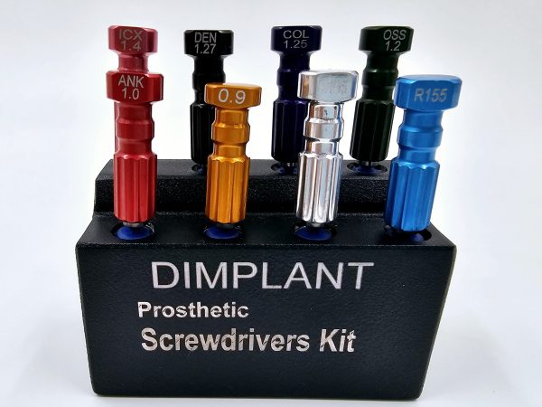 کیت اسکرو درایور پروتز دیمپلنت |   DIMPLANT Prosthetic screw drivers kit