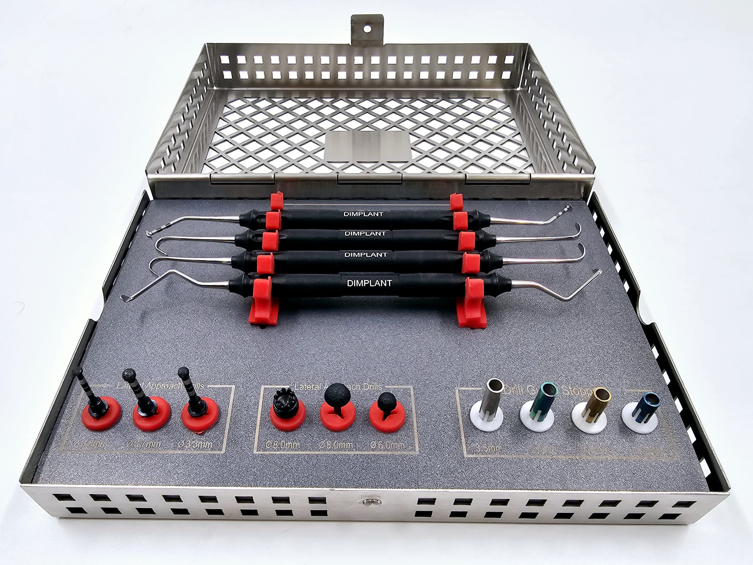 DIMPLANT open sinus lift kit Premium Plus series | کیت سینوس لیفت باز پریمیوم پلاس دیمپلنت (دسک کپی)