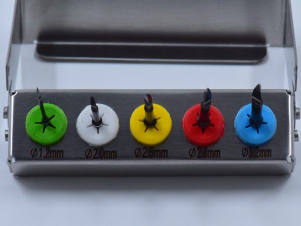 کیت دریل پنج تایی  استارت و پایلوت دیمپلنت | DIMPLANT pilot drils set of 5 - Image 2