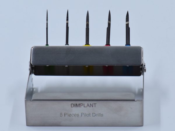 کیت دریل پنج تایی  استارت و پایلوت دیمپلنت | DIMPLANT pilot drils set of 5