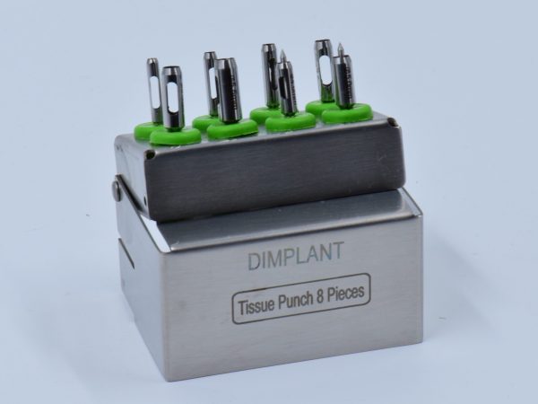 ست تیشو پانچ 8 عددی دیمپلنت | DIMPLANT tissue punch set of 8