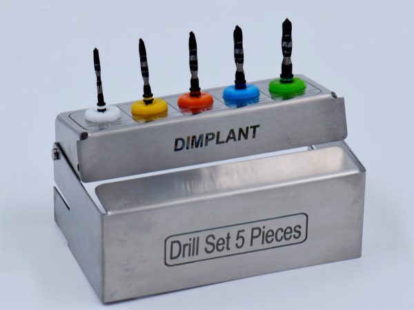 کیت دریل 5تایی ایمپلنت دیمپلنت | DIMPLANT Drill set of 5 - Image 3