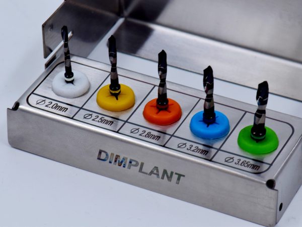 کیت دریل 5تایی ایمپلنت دیمپلنت | DIMPLANT Drill set of 5 - Image 4